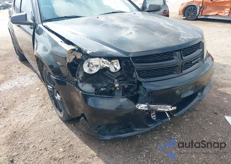 2014 Dodge Avenger Se из США, поврежденный, VIN 1C3CDZAB6EN148349